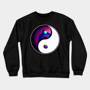 Red Eyed Ying Yang Crewneck Sweatshirt